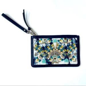 Rebecca Minkoff Beaded Embroidered Clutch Purse New w/dust bag